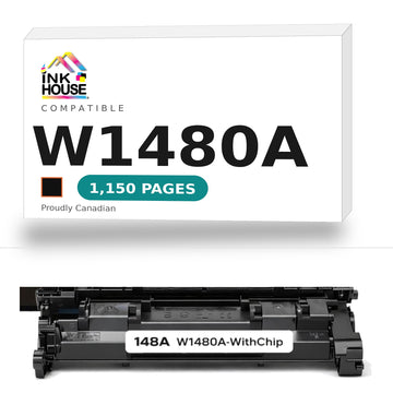 Compatible HP 148A W1480A Black Toner Cartridge  With Chip (Updated CHIP)