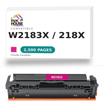 Compatible HP 218X W2183X Magenta Toner Cartridge High Yield (Update)