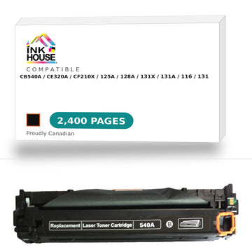 Compatible HP 125A (CB540)/ HP 128A (CE320A)/ HP 131X (CF210X)HP 131A/ CANON  116/ CANON 131 New BLACK Toner Cartridge