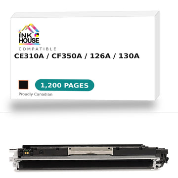 Compatible HP 126A (CE310A)/ HP 130A (CF350A) New  Black Toner Cartridge