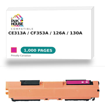 Compatible HP 126A (CE313A)/ HP 130A (CF353A) New MAGENTA Toner Cartridge - 0