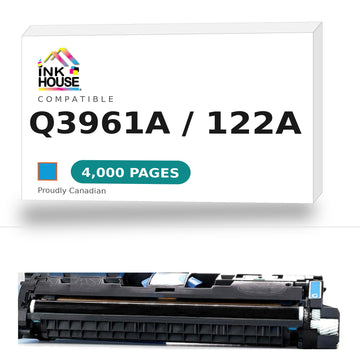 HP Q3961A New Compatible Cyan Toner Cartridge (122A)