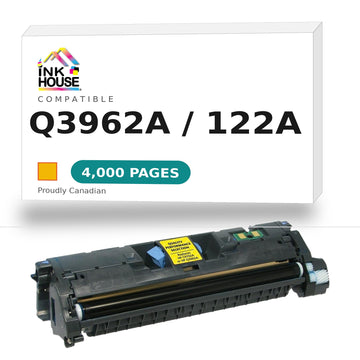 HP Q3962A New Compatible Yellow Toner Cartridge (122A)