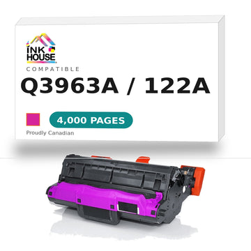HP Q3963A New Compatible Magenta Toner Cartridge (122A)