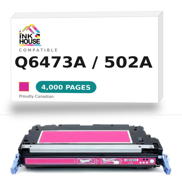 HP 502A Q6473A Remanufactured Magenta Toner Cartridge