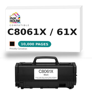 HP C8061X(HP 61X) Remanufactured Black Toner Cartridge High Yield