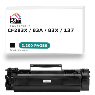 Generic HP CF283X (83A/83X) / CANON 137 Black Toner Cartridge