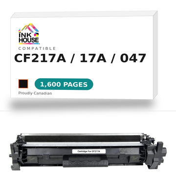 Compatible HP 17A CF217A / Canon 047 Black Toner Cartridge