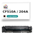 Compatible HP 204A (CF510A) Black Laser Toner Cartridge (Updated CHIP)-1