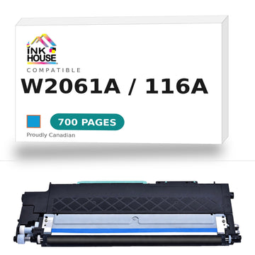 Compatible HP 116A W2061A Cyan Toner Cartridge (Updated CHIP)
