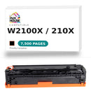 Compatible for HP 210X W2100X Black Toner Cartridge High Yield of 210A (Updated CHIP)-2