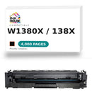Compatible HP 138X W1380X Black Toner Cartridge High Yield  With Chip-2