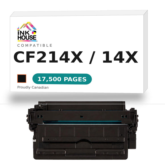 Compatible HP 14X CF214X Black Toner Cartridge