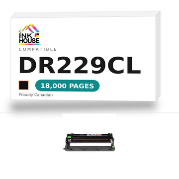 Brother DR229CL compatible black drum - Ink House