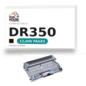 Brother DR350 compatible black drum - Ink House