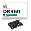 Brother DR360 compatible black drum - Ink House
