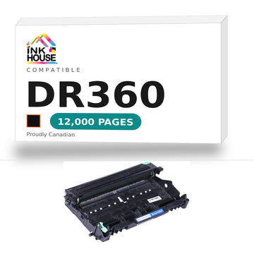 Brother DR360 compatible black drum - Ink House