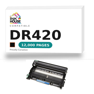Brother DR420 compatible black drum - Ink House