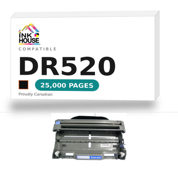 Brother DR520 compatible black drum - Ink House