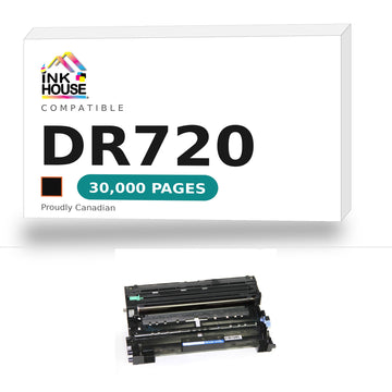 Brother DR720 compatible black drum - Ink House