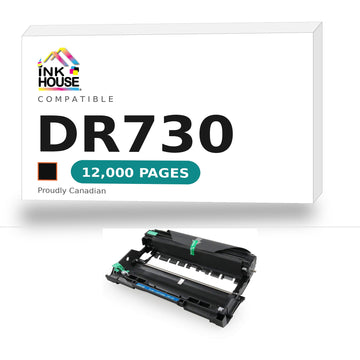 Brother DR730 compatible black drum - Ink House