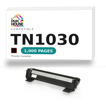 Brother TN1030 compatible black toner cartridge - Ink House