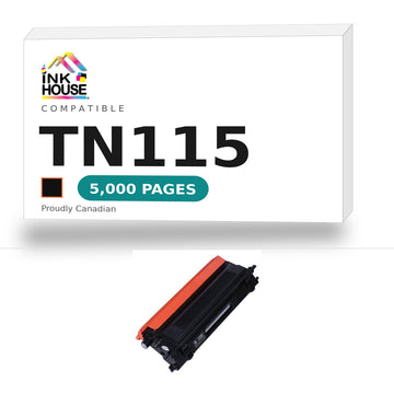 Brother TN115 compatible black toner cartridge - Ink House