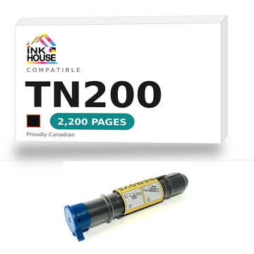 Brother TN200 compatible black toner cartridge - Ink House