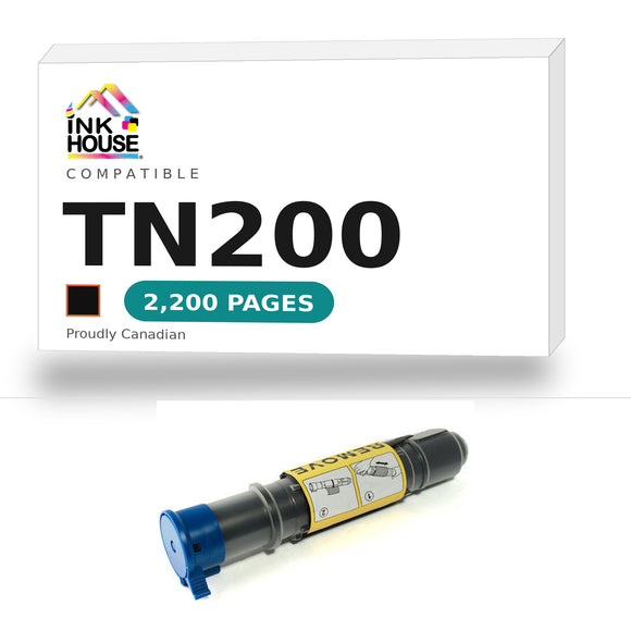 Brother TN200 compatible black toner cartridge - Ink House
