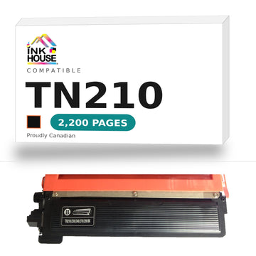 Brother TN210 compatible black toner cartridge - Ink House