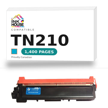 Brother TN210 compatible cyan toner cartridge - Ink House