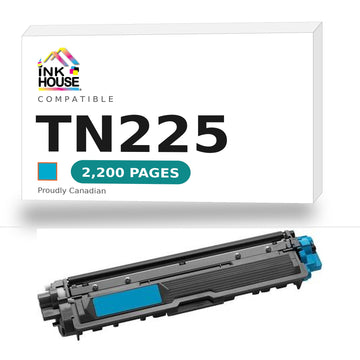 Brother TN225 compatible cyan toner cartridge - Ink House
