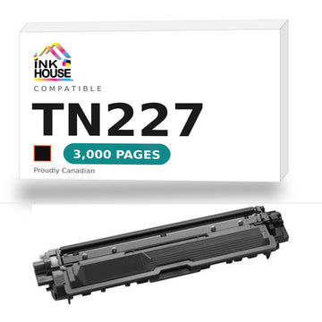 Brother TN227 compatible black toner cartridge - Ink House