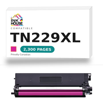 Brother TN229XL compatible magenta toner cartridge - Ink House