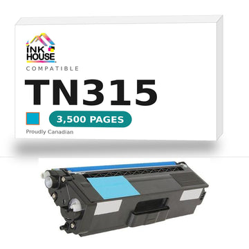 Brother TN315 compatible cyan toner cartridge - Ink House