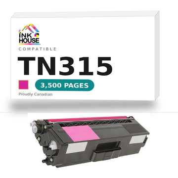 Brother TN315 compatible magenta toner cartridge - Ink House