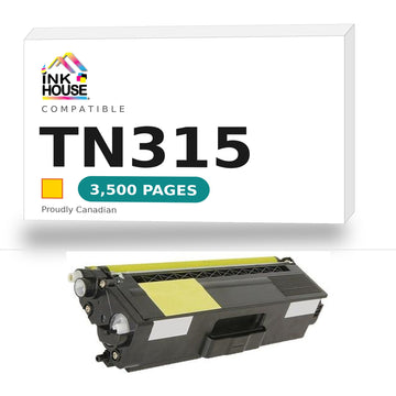 Brother TN315 compatible yellow toner cartridge - Ink House