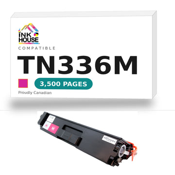 Brother TN336M compatible magenta toner cartridge - Ink House