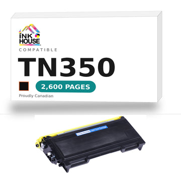 Brother TN350 compatible black toner cartridge - Ink House