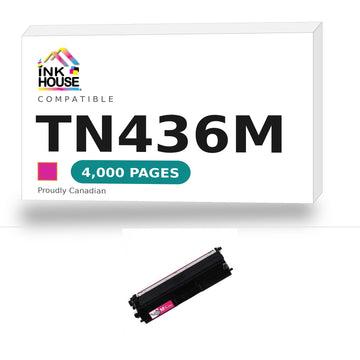 Brother TN436M compatible magenta toner cartridge - Ink House