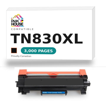 Brother TN830XL compatible black toner cartridge - Ink House