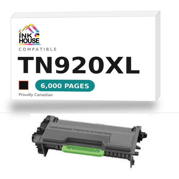 Brother TN920XL compatible black toner cartridge - Ink House