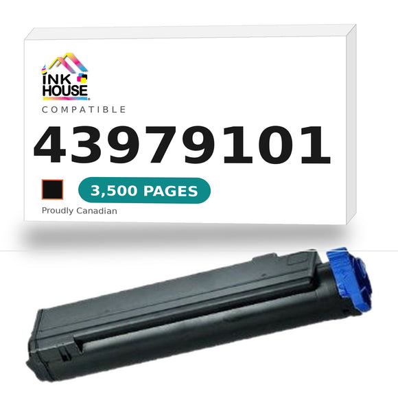 Okidata 43979101 New Compatible Black Toner Cartridge