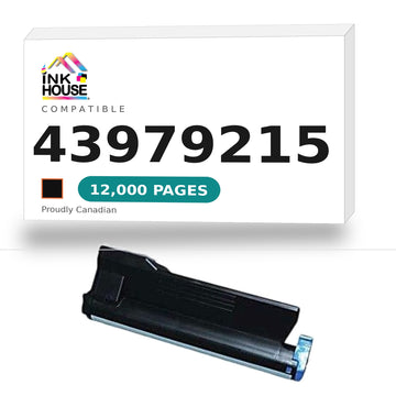 Okidata 43979215 New Compatioble Black Toner Cartridge