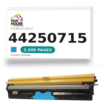 Okidata 44250715 Compatible Cyan Toner Cartridge High Yield (C130)