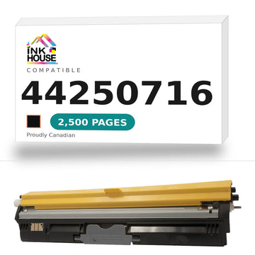 Okidata 44250716 Compatible Black Toner Cartridge High Yield (C130)