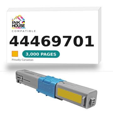 Okidata 44469701 Type C17 Compatible Yellow Toner Cartridge (C330)