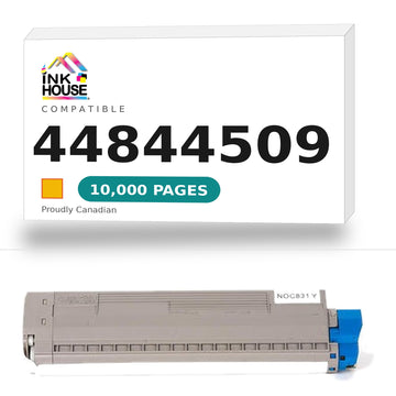 Okidata 44844509 Y New Compatible Yellow Toner Cartridge