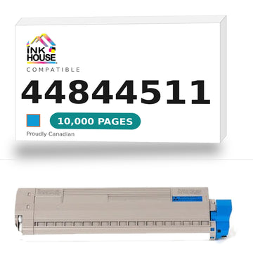 Okidata 44844511 C New Compatible Cyan Toner Cartridge