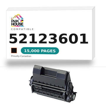 Okidata 52123601 Compatible Black Toner Cartridge
